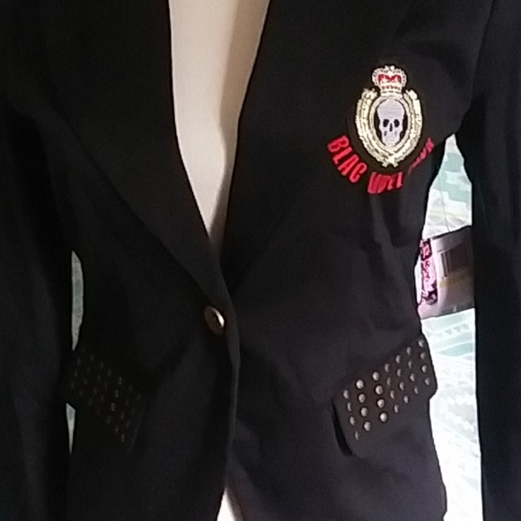 Blac Label Pink V-Neck Coat Medium - Picture 2 of 5